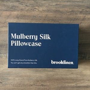 Brooklinen Mulberry Silk Pillowcase, Ivory